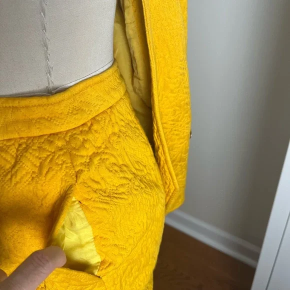 Vintage Ungaro Yellow Power Suit - Picture 4 of 4